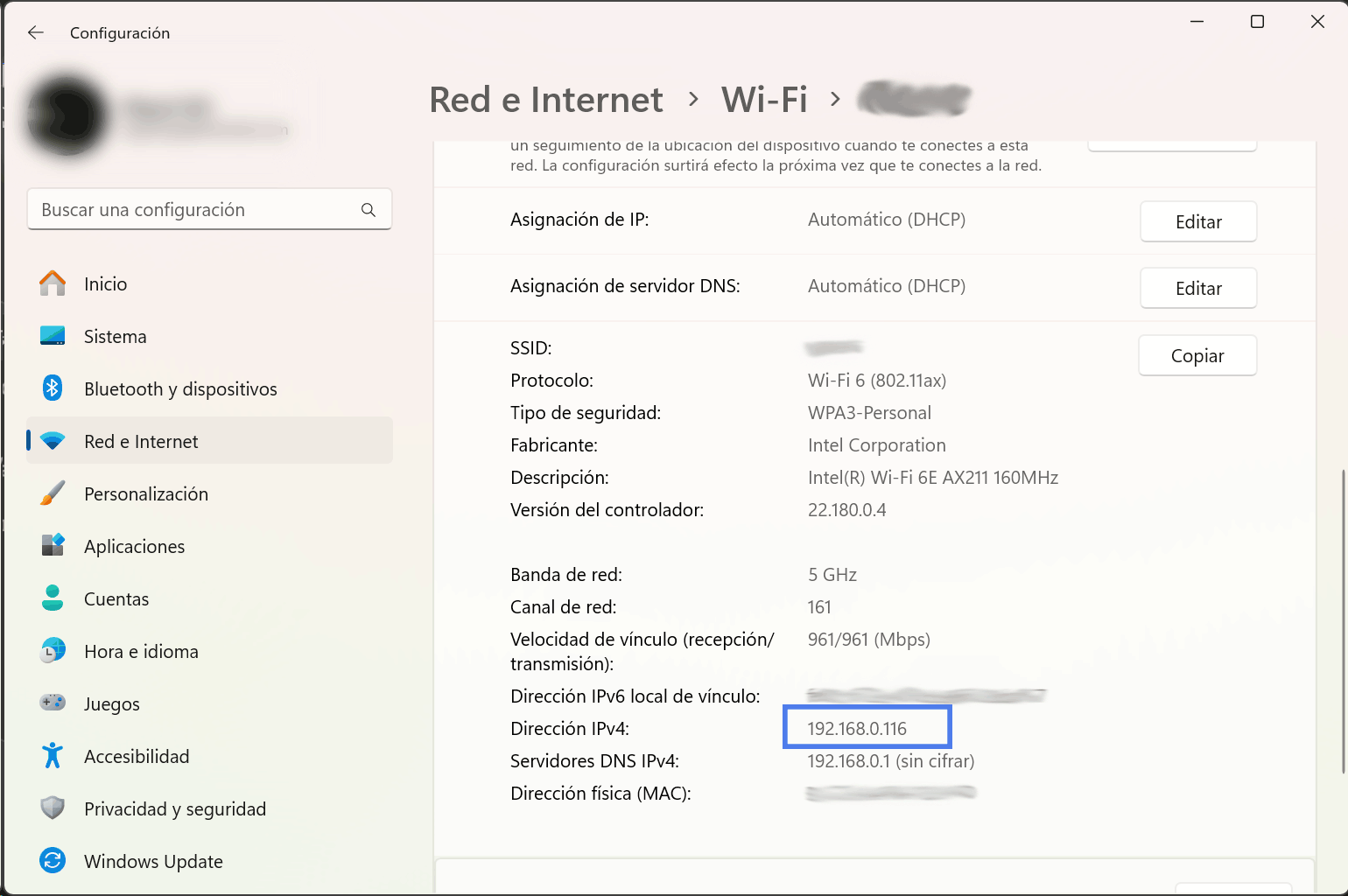 descubre tu ip privada en tu red