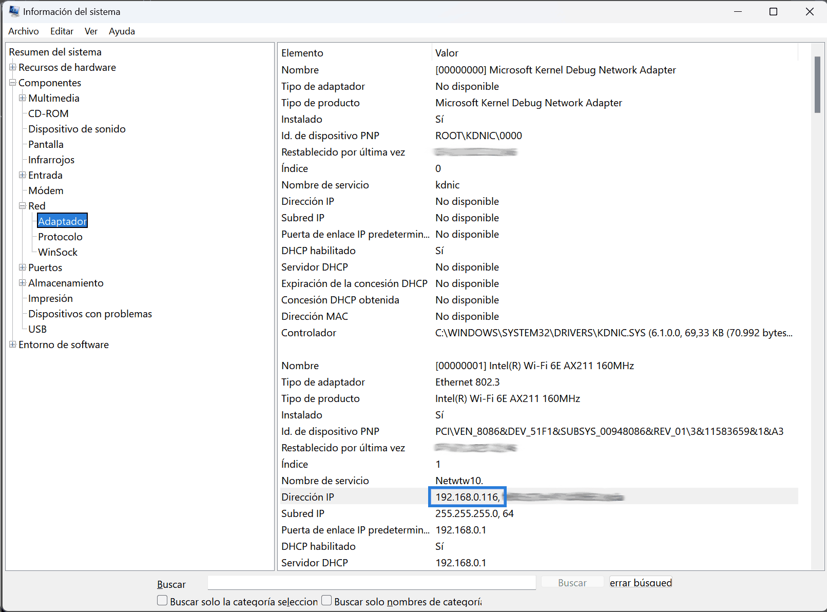 descubre tu ip privada en tu red